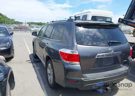 2012 Toyota Highlander Limited V6 from USA, damaged, VIN 5TDDK3EH8CS127964